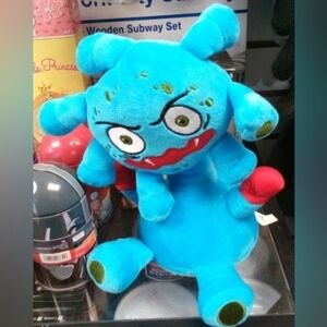 Huggy Wuggy Blue Monster Plush Toy Video Gamer Gift